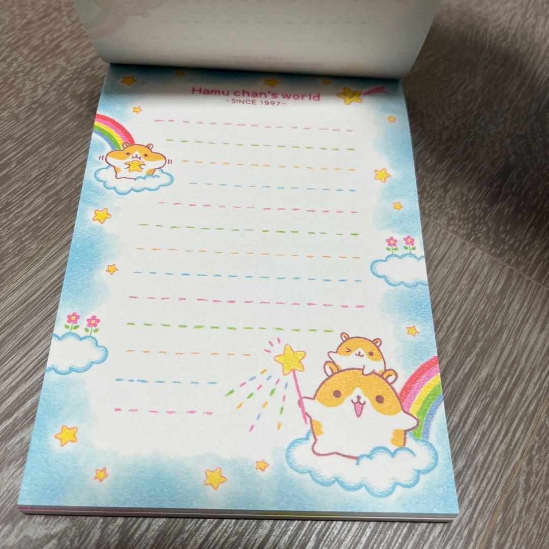 平成レトロ　メモ帳　ハムスター　CRUX