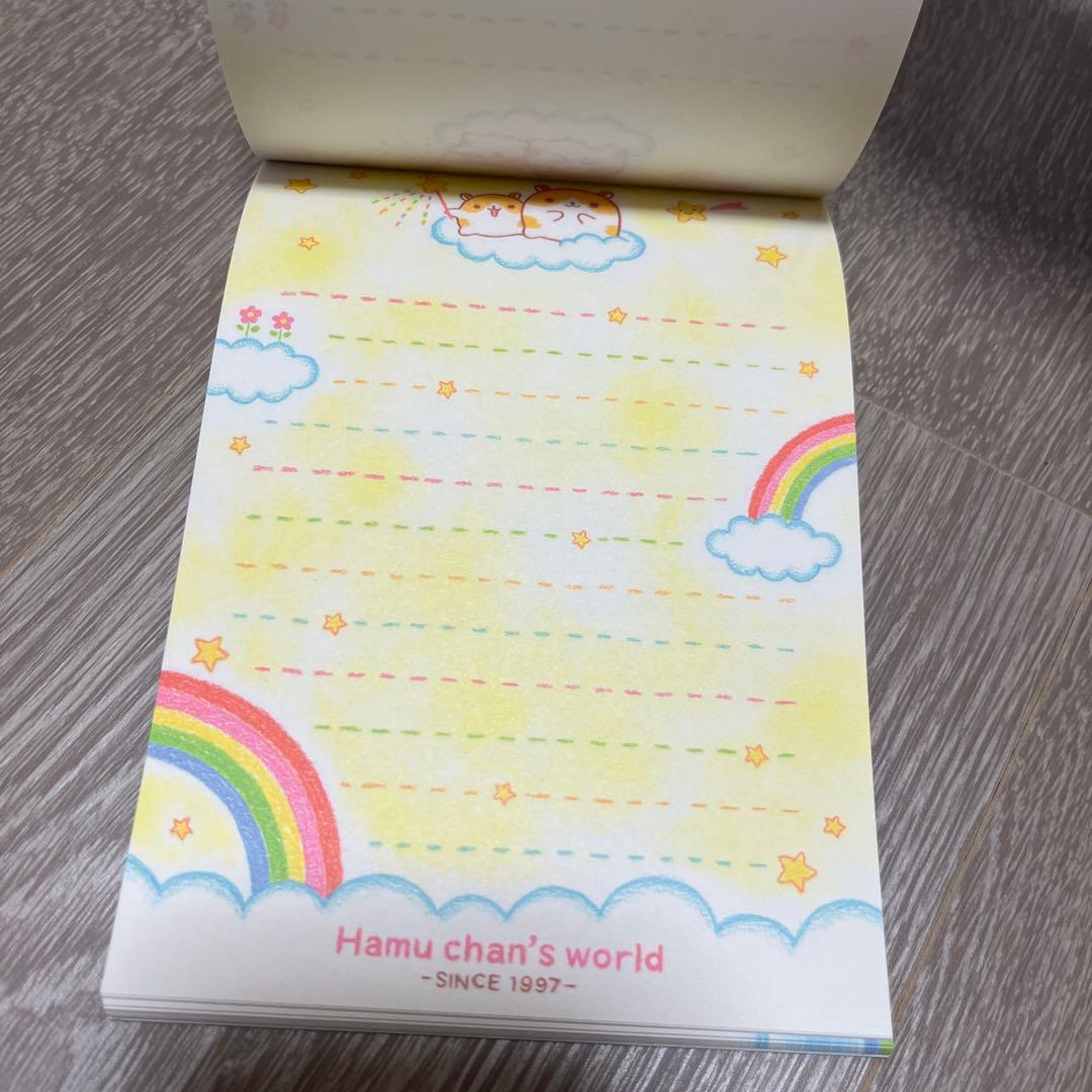 平成レトロ　メモ帳　ハムスター　CRUX