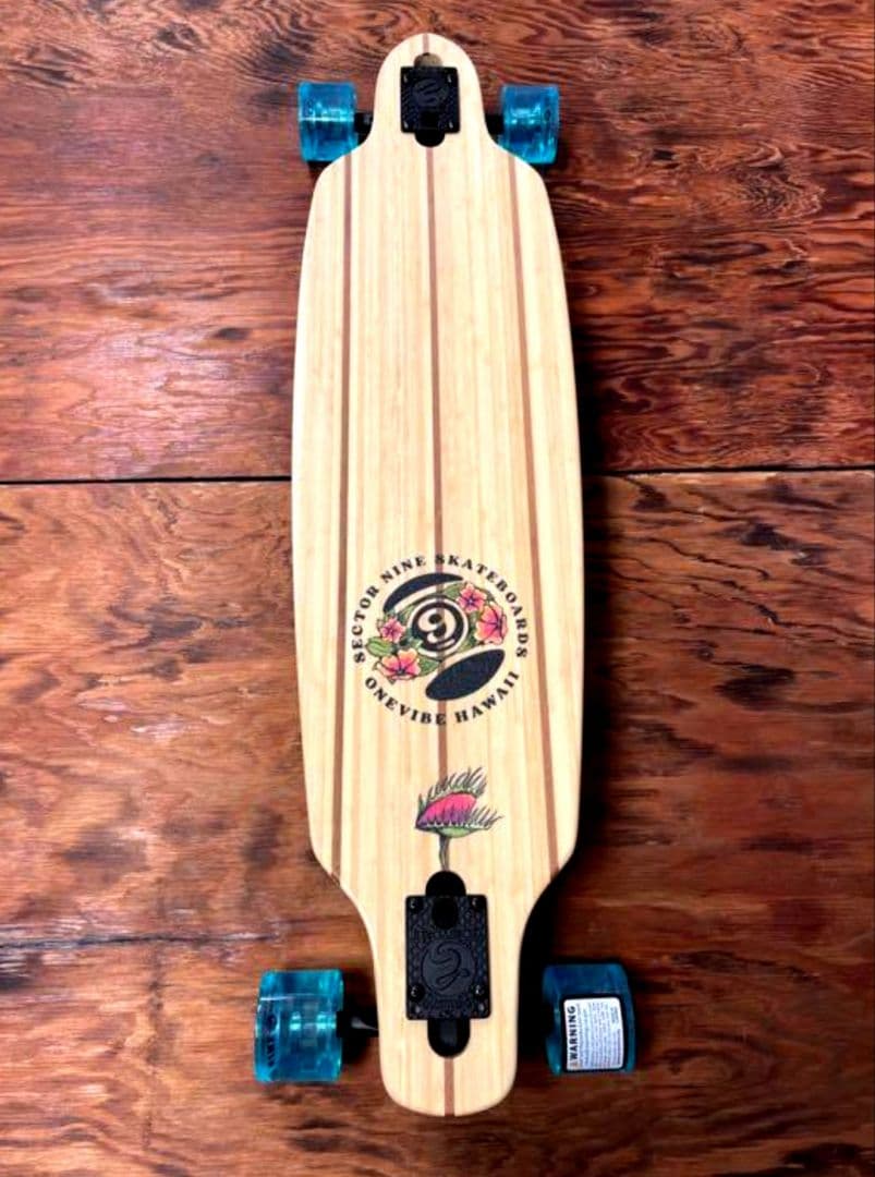 スケートボード　SECTOR9 LONGBOARD カービング　バンブー未使用品