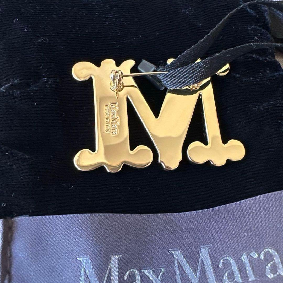 新品　マックスマーラ　クリスタルブローチ