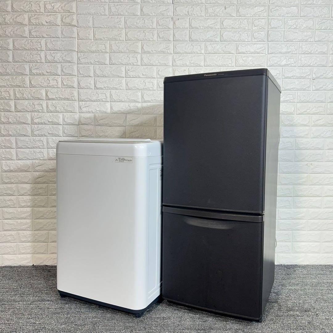 Panasonic 家電 2点セット 冷蔵庫 138L 洗濯機 5kg F062