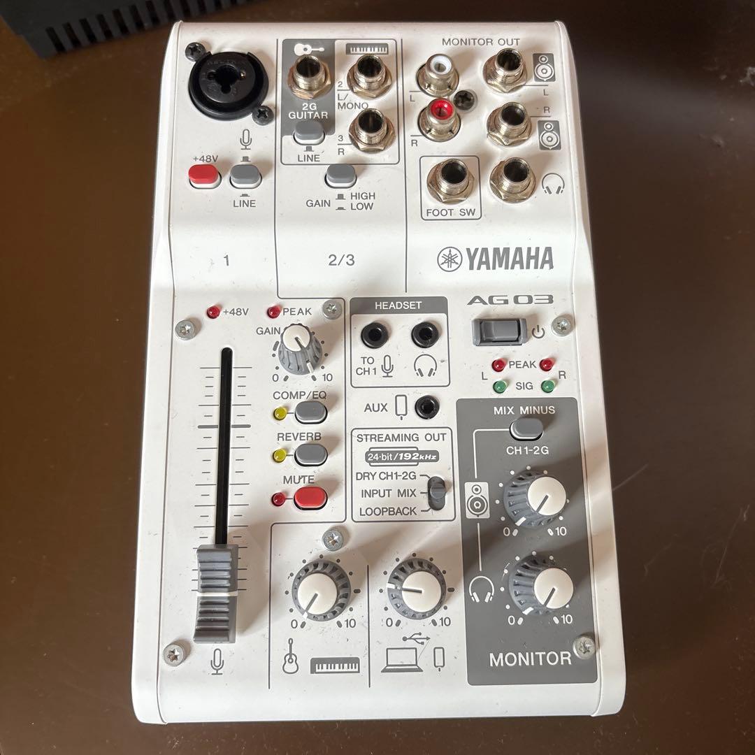 YAMAHA ag03mk2xlrケーブルその他配線 オーディオインターフェース