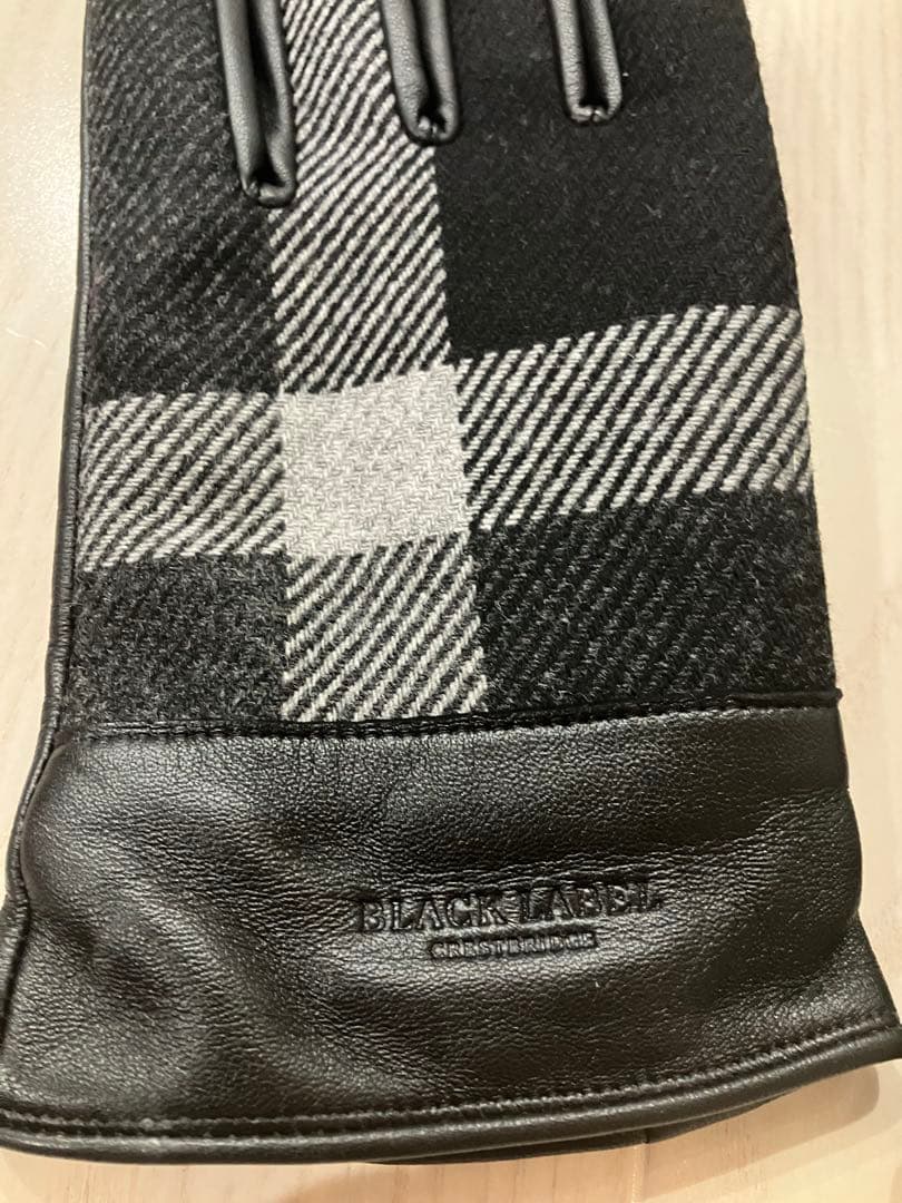BLACKLABEL CRESTBRIDGE 手袋 羊革 タッチパネル対応