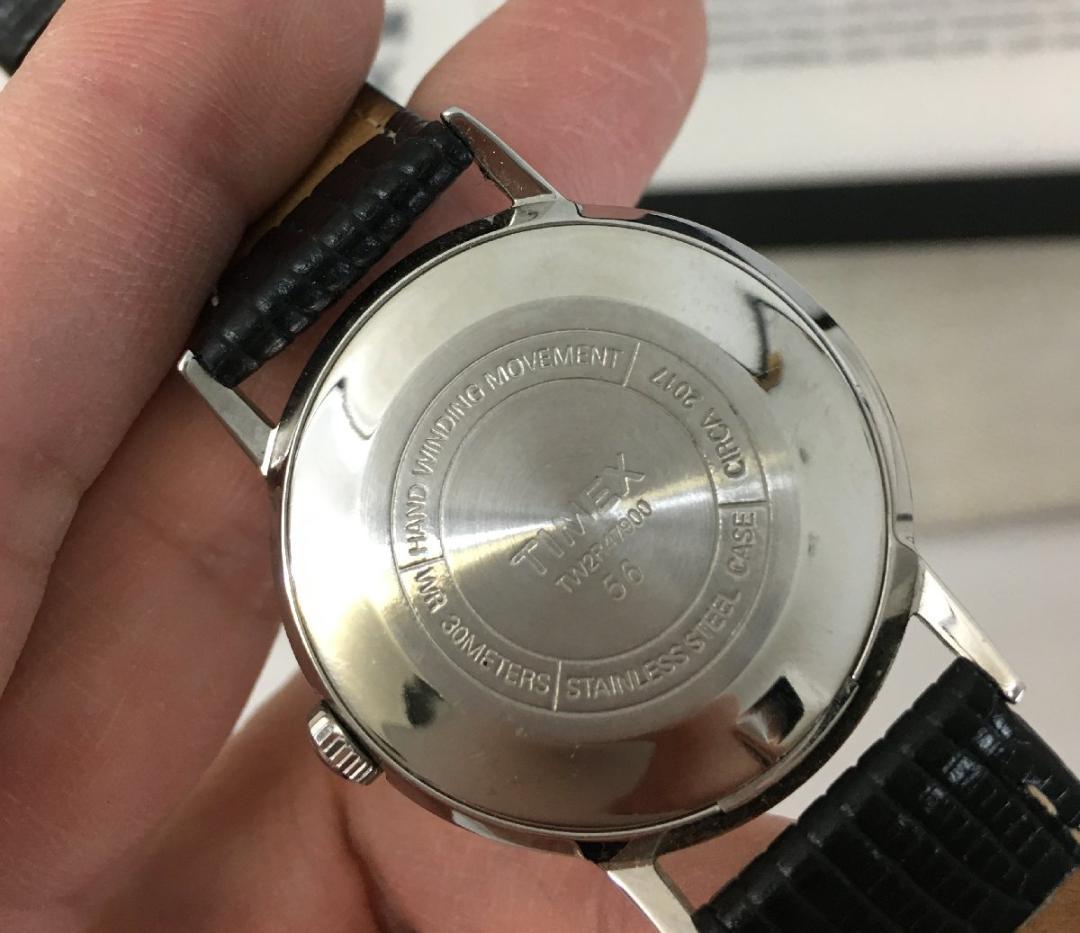 タイメックス 箱完備 手巻き腕時計 TW2R47900 時計 黒