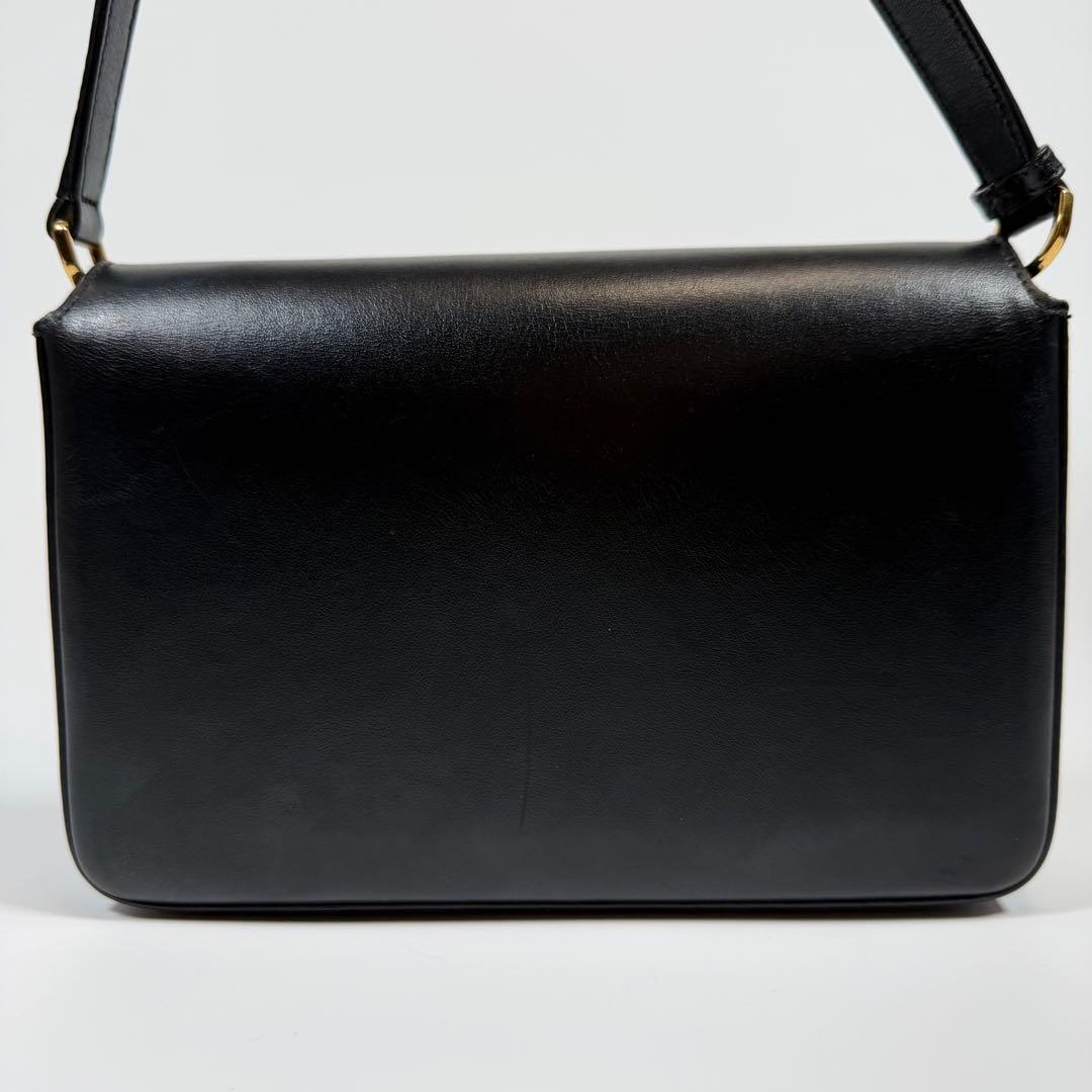 【極美品】バーバリー　ショルダーバッグ　ノバチェック　カーフレザー　PVC