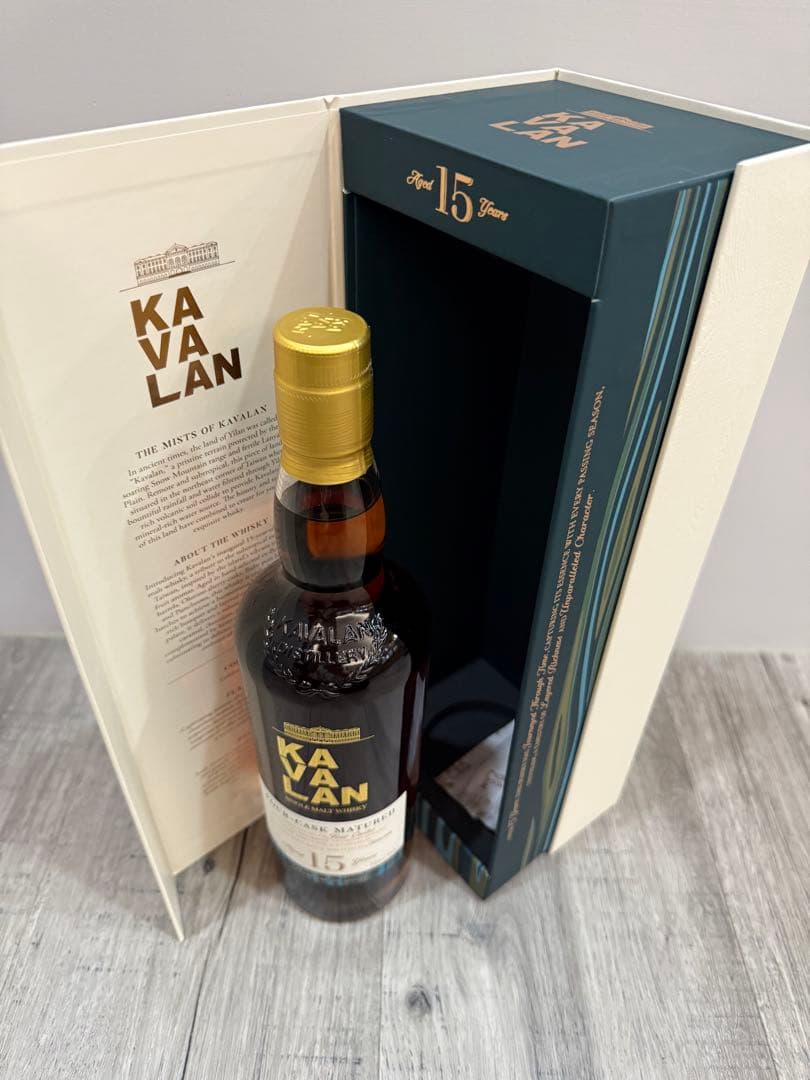 H*p様 カバラン 初の15年年数熟成 日本未発売 数量限定 2025 KAVA