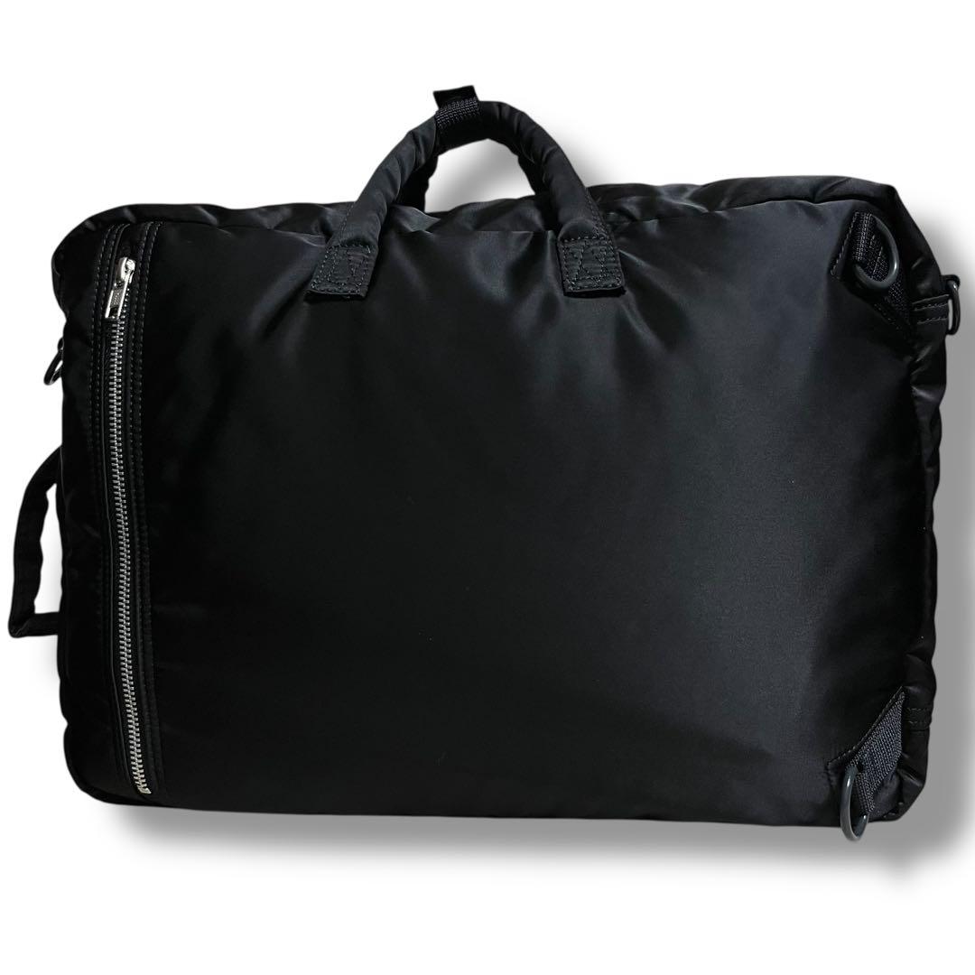 【極美品】ポーター タンカー 3wayブリーフケース ブラック ナイロン