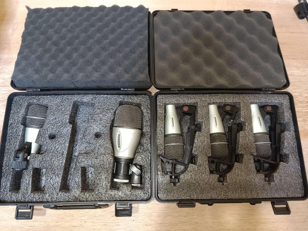 Samson ドラムマイクセット 5本