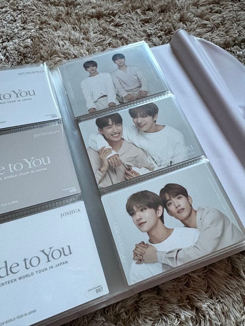 SEVENTEEN トレカ　ode to you コンプ　全員