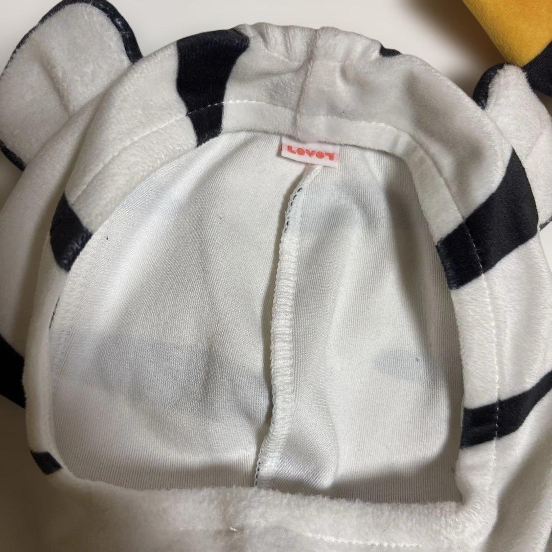 LOVOT ラボット　ホワイトタイガー　アニマルウェア　ベロアカットソー