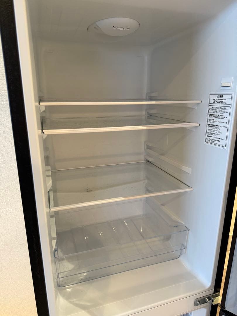 Hisense ハイセンス 2ドア冷凍冷蔵庫 HR-D1701B ブラック