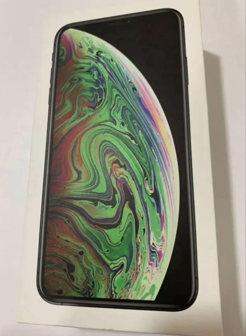 iPhone XsMax 512GB スペースグレー　本体 iFaceケース付き