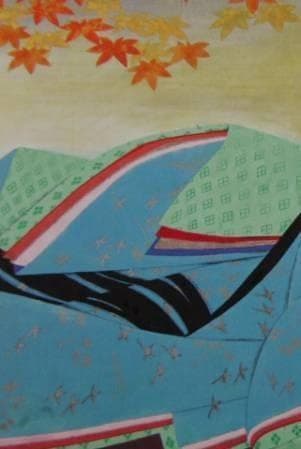 森田曠平、【和泉式部】、希少な額装用画集より、新品額装付、状態良好