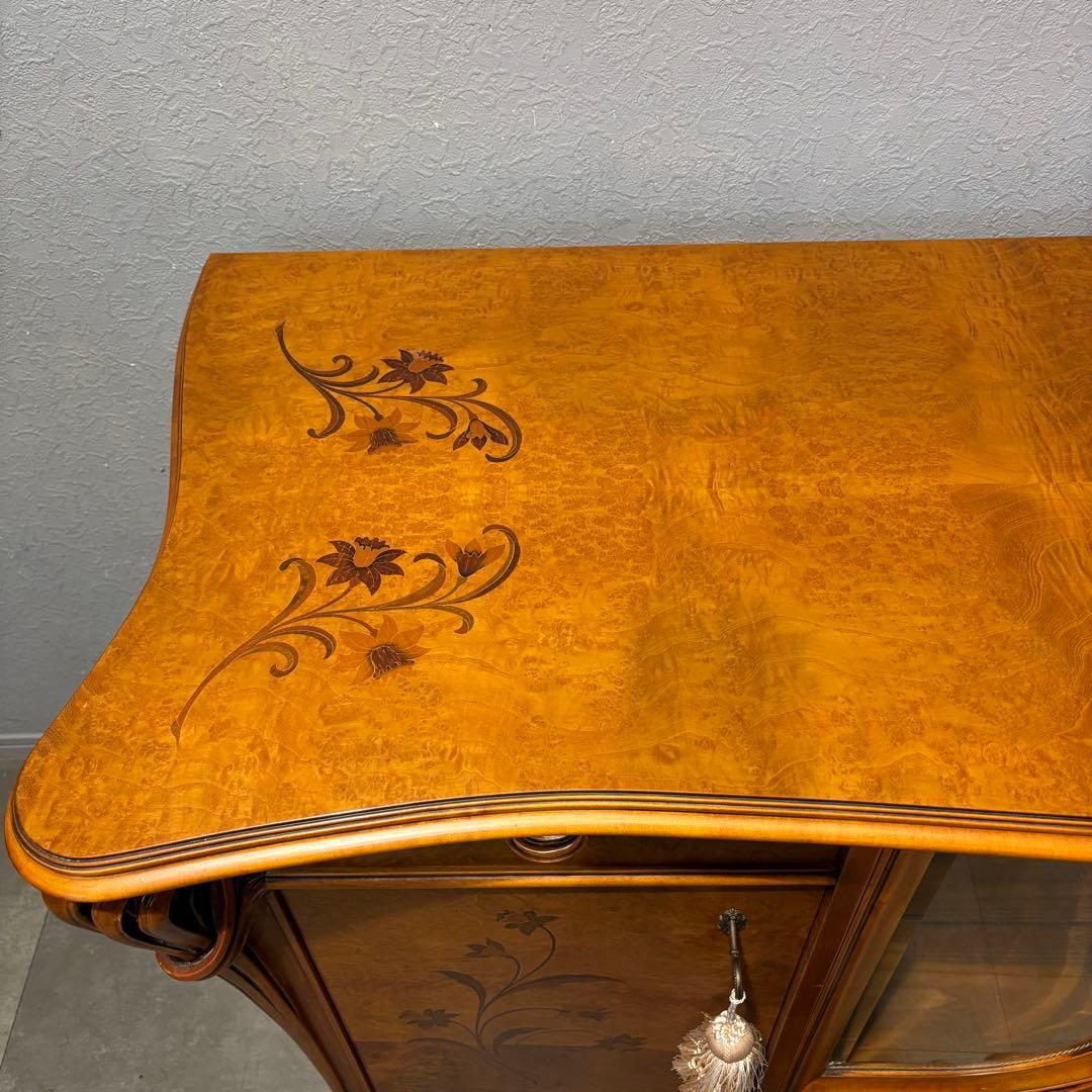 CL italiaリビングボード マホガニー材 最高級