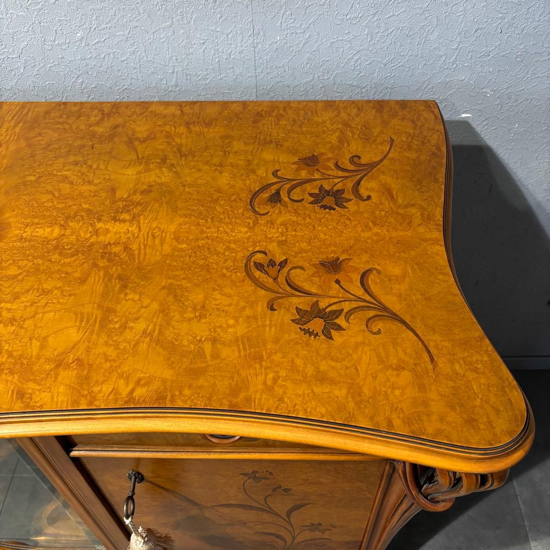 CL italiaリビングボード マホガニー材 最高級