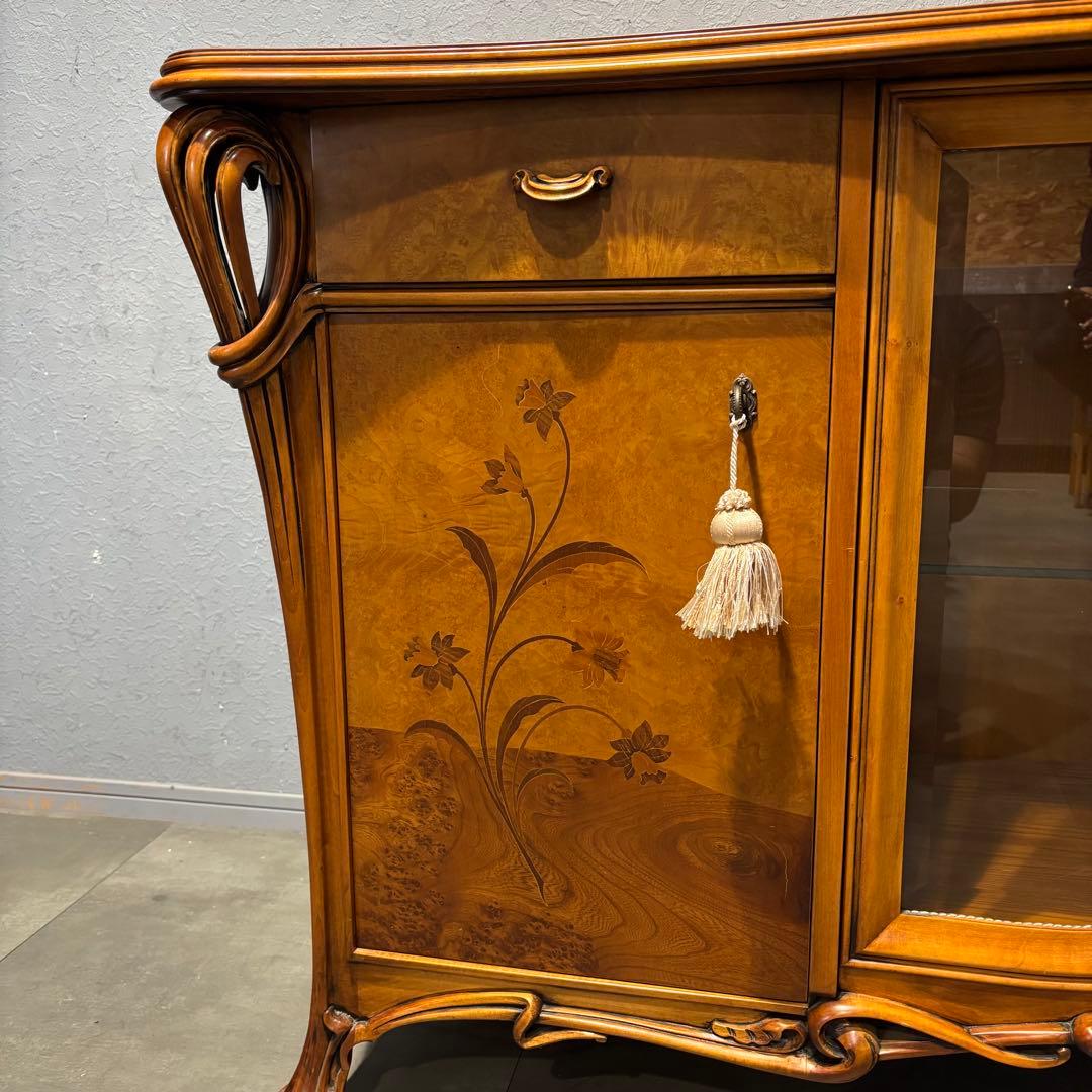 CL italiaリビングボード マホガニー材 最高級