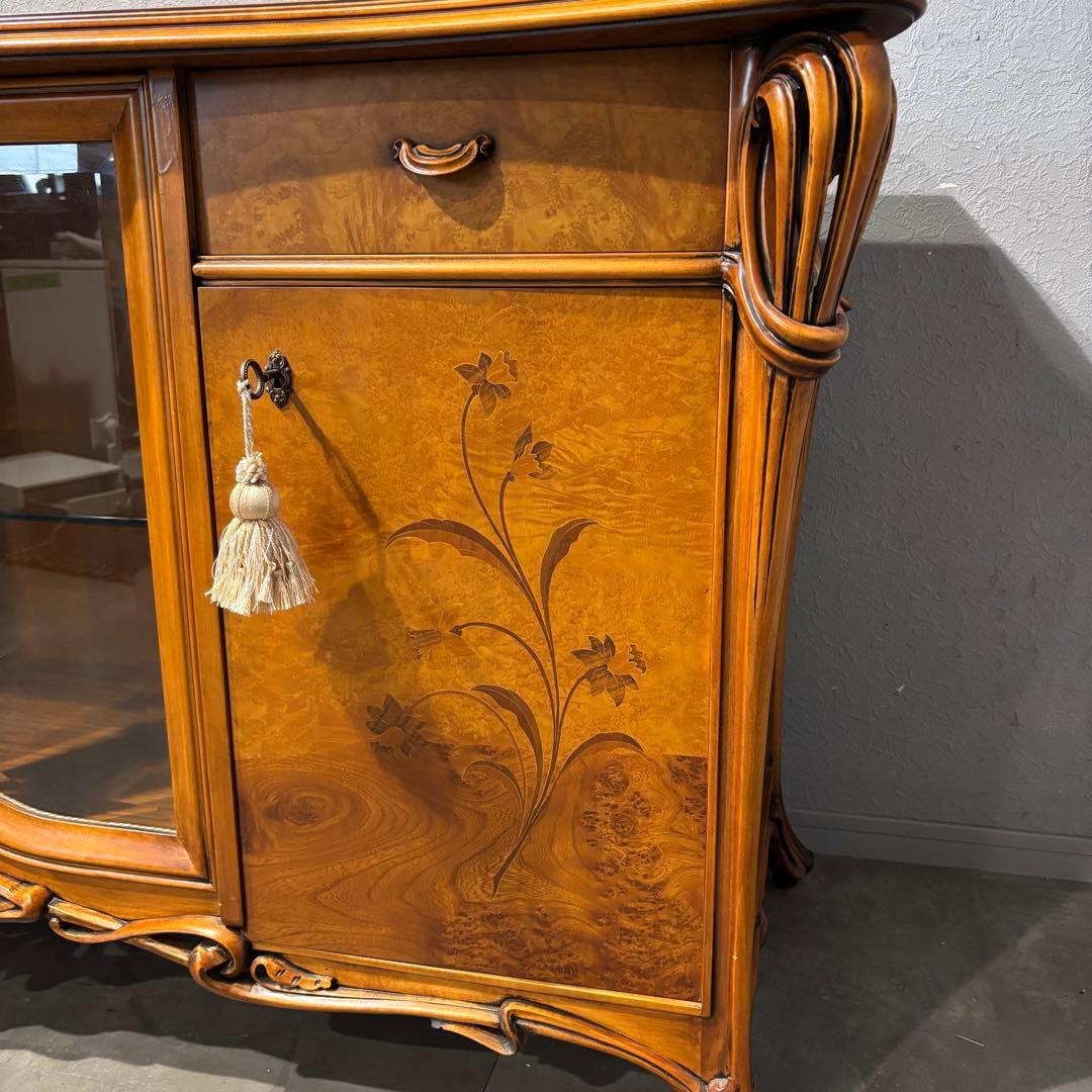 CL italiaリビングボード マホガニー材 最高級