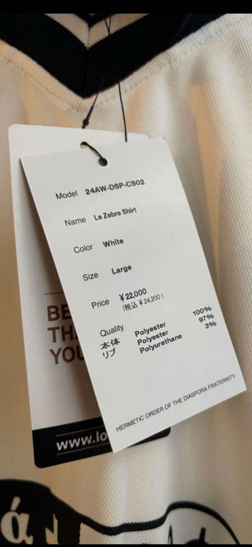 【Diaspora Lotto】 新品未使用 L size