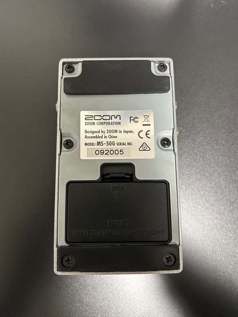 ZOOM MS-50G ギターエフェクター　ACアダプター付属