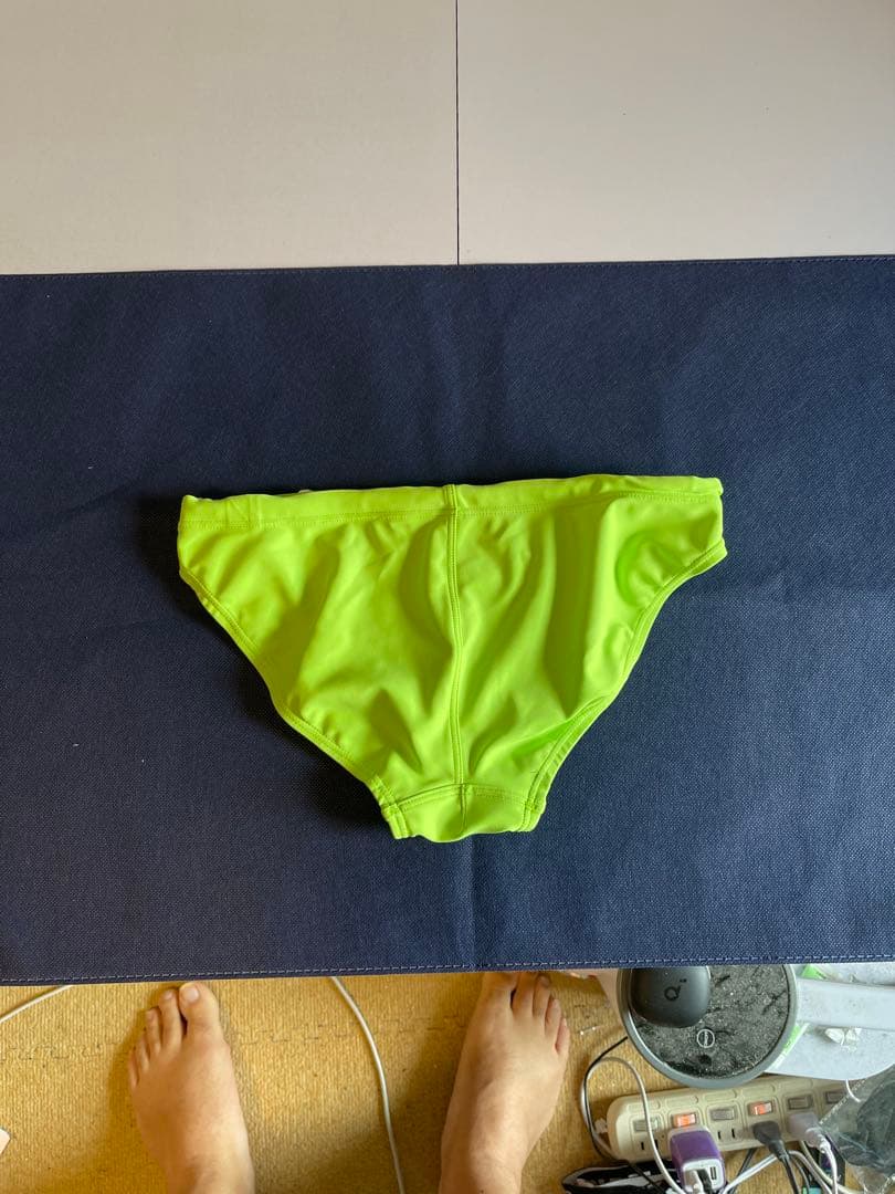 arena 競パン Lサイズ イエローグリーン 希少