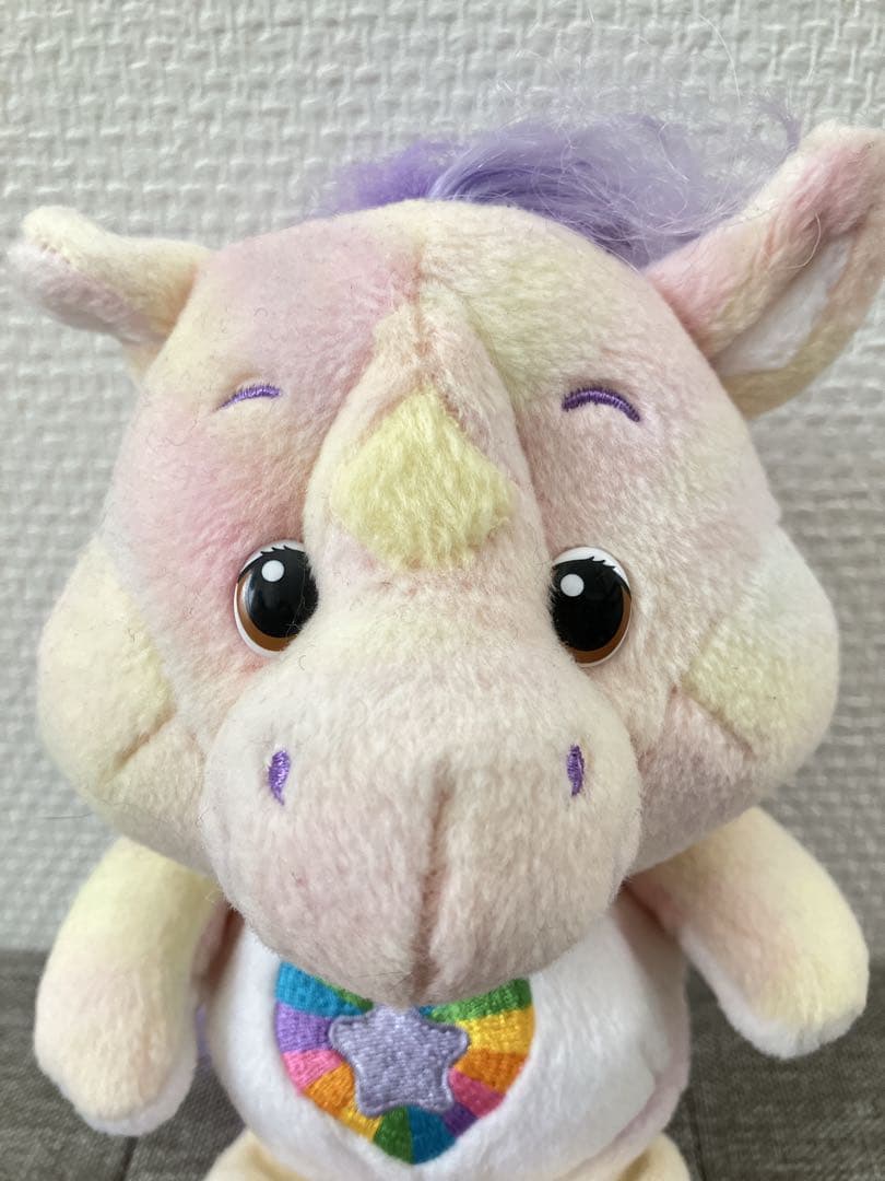 レア ケアベア ノーブルハート ホース ユニコーン 馬 復刻 20周年 20th