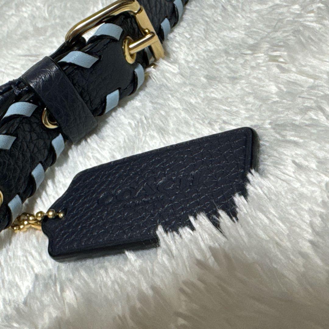 【希少✨️】COACH コーチ ワンショルダーバッグ ベイリー ホーボー ネイビー