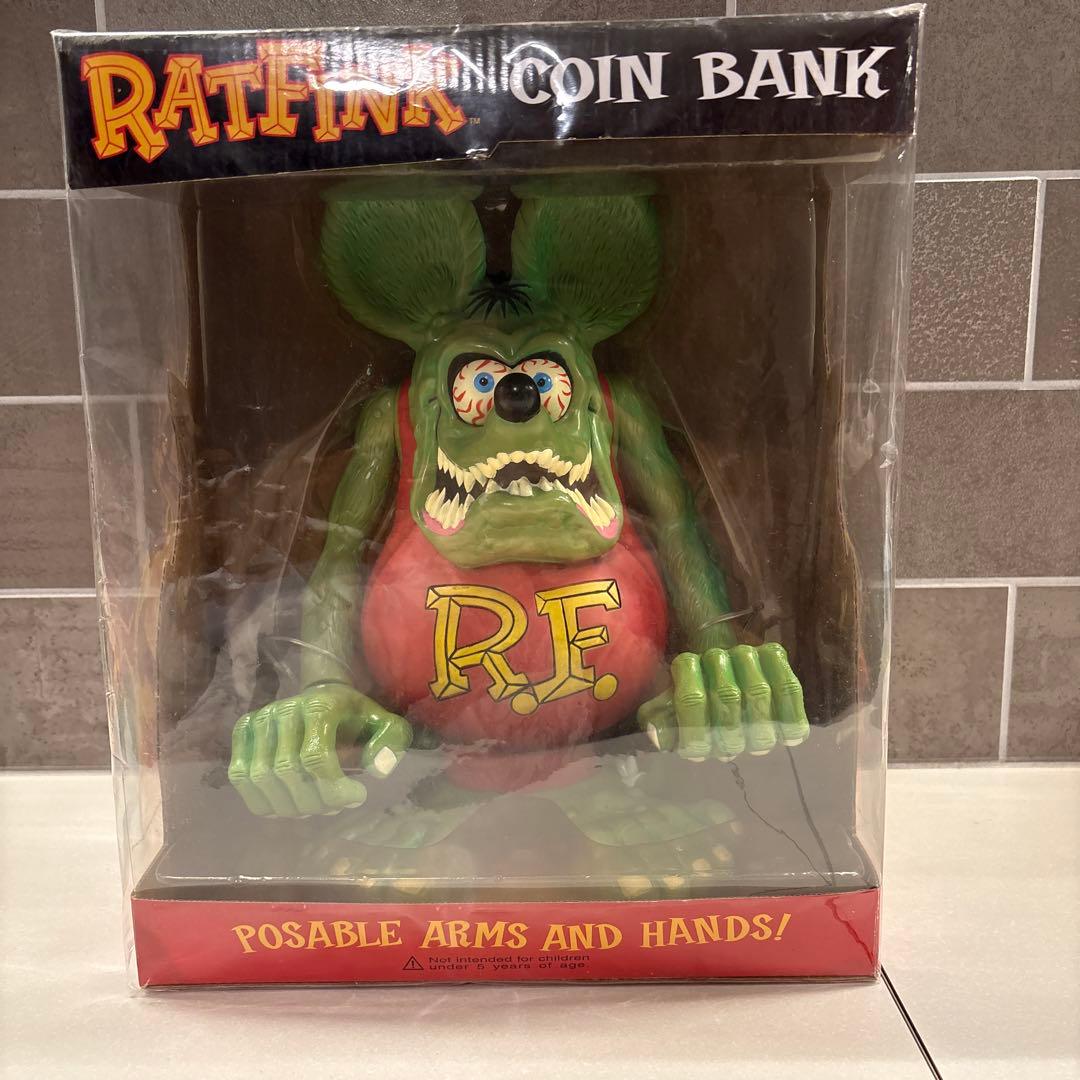H*U様 RATFINK ラットフィンク　バンク貯金箱　大