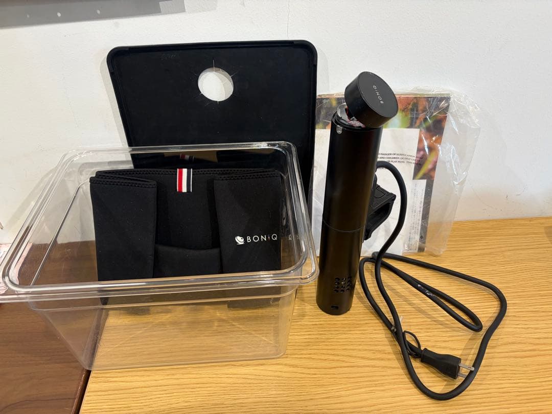 BONIQ Pro 低温調理器 防水IPX7 1200W 本格調理