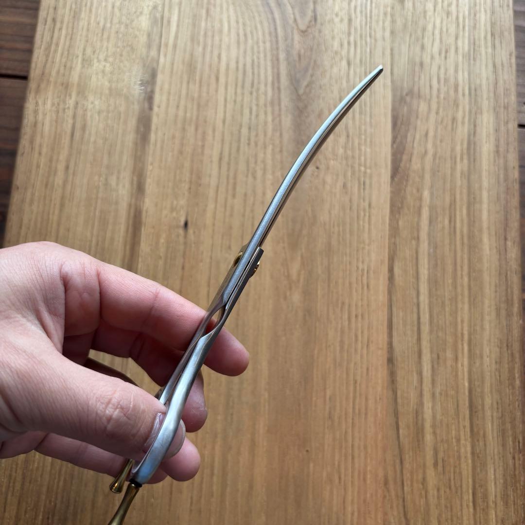 TAA レフティ　スリム仕上げカーブシザーAAL-70