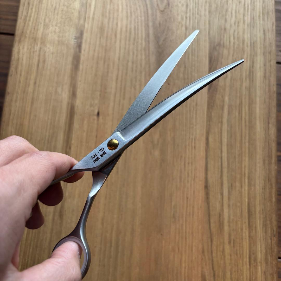 TAA レフティ　スリム仕上げカーブシザーAAL-70