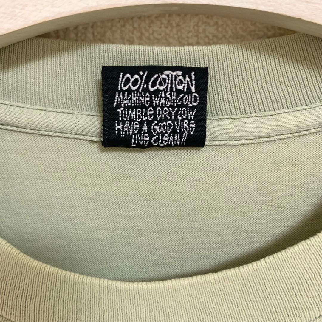 80s 後期 STUSSY 黒タグ USA製 EXTRA TOUGH TEE M