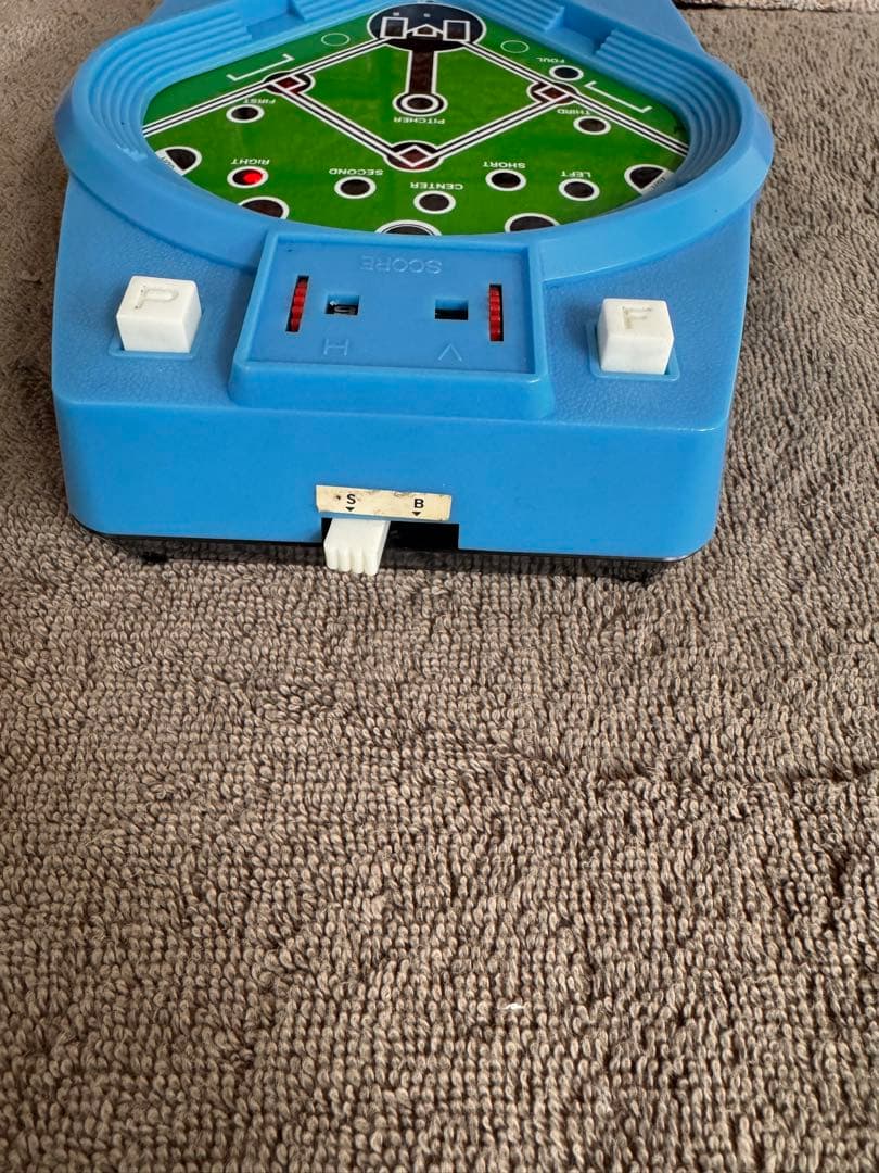 エポック社 野球盤 ベストナイン 整備済 完動品 電池蓋特注 昭和レトロ