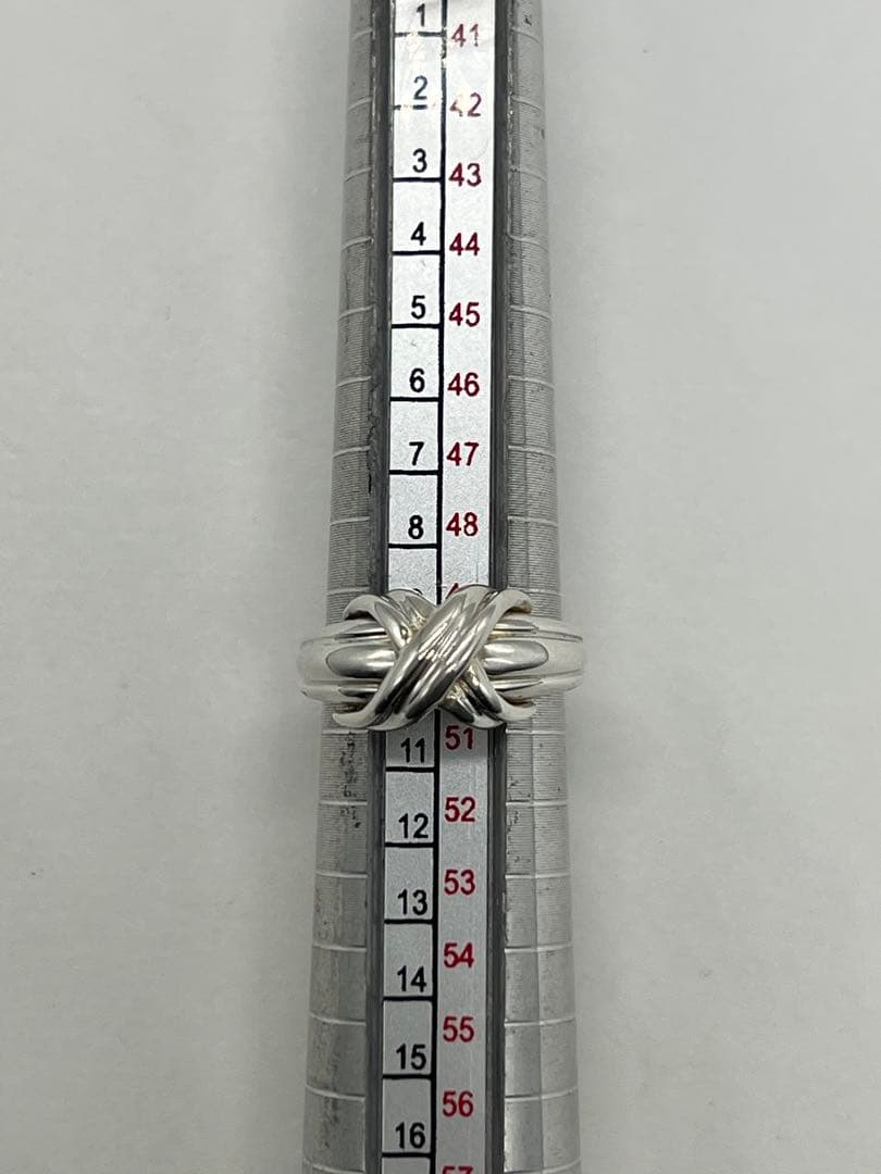 ティファニー TIFFANY シグネチャークロス リング 10号 SV925