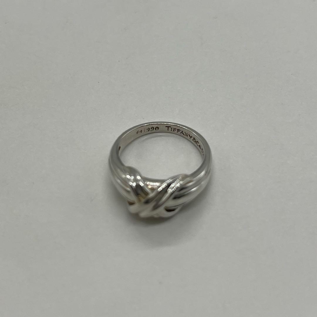 ティファニー TIFFANY シグネチャークロス リング 10号 SV925
