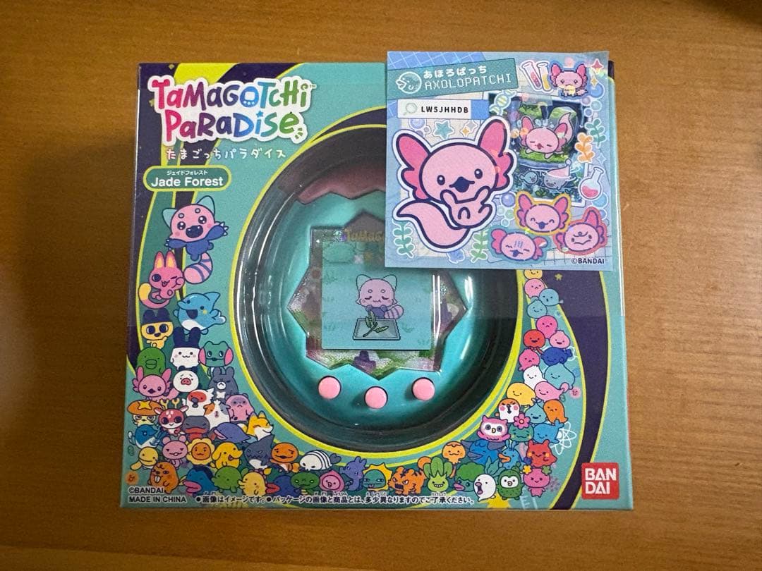 たまごっちパラダイス Jade Forest 新品未開封品　(ステッカー付)
