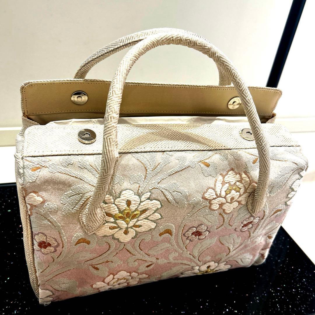 西陣唐織帯製　和装バッグ