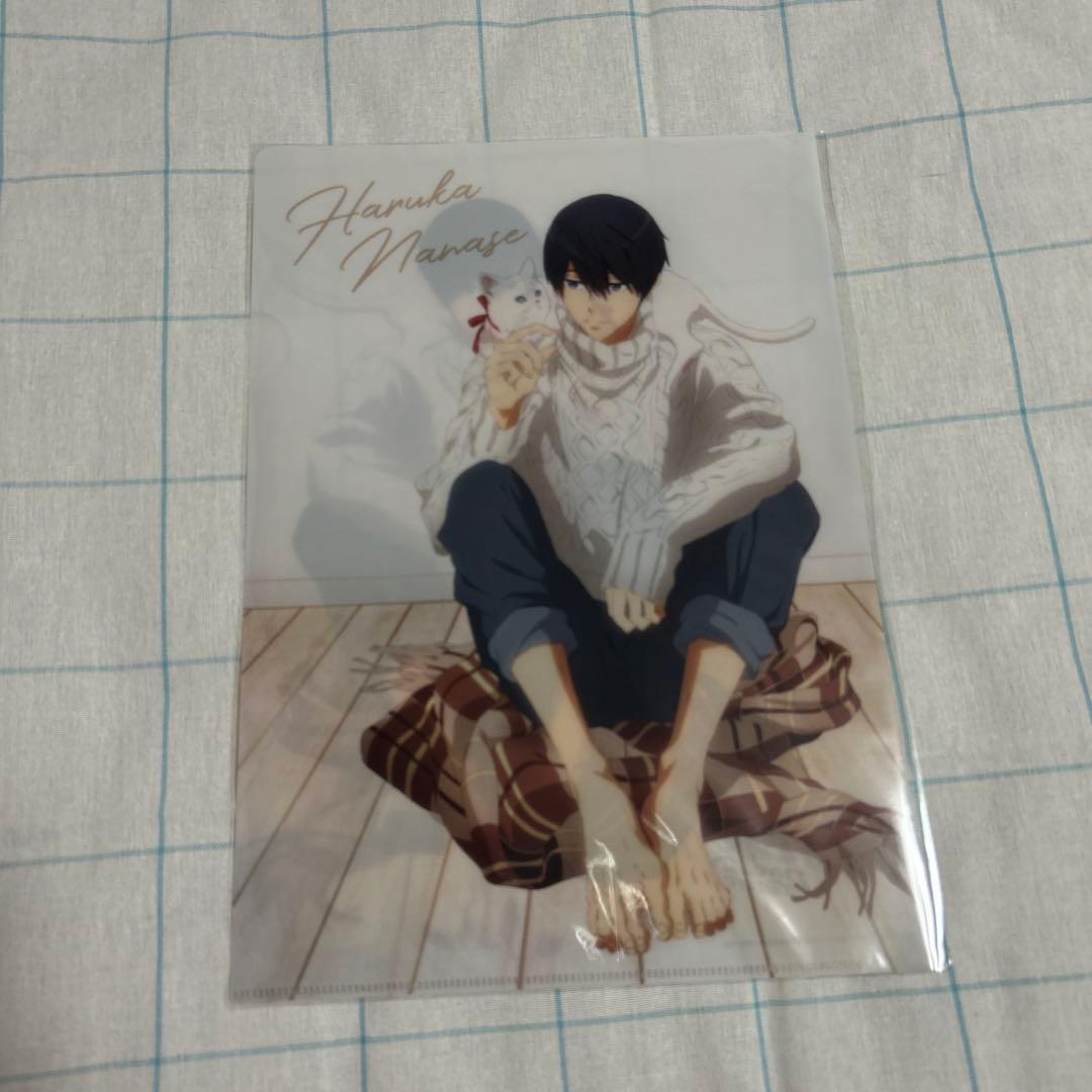 Free クリアファイル アクスタ アートプレート バースデー 七瀬遙