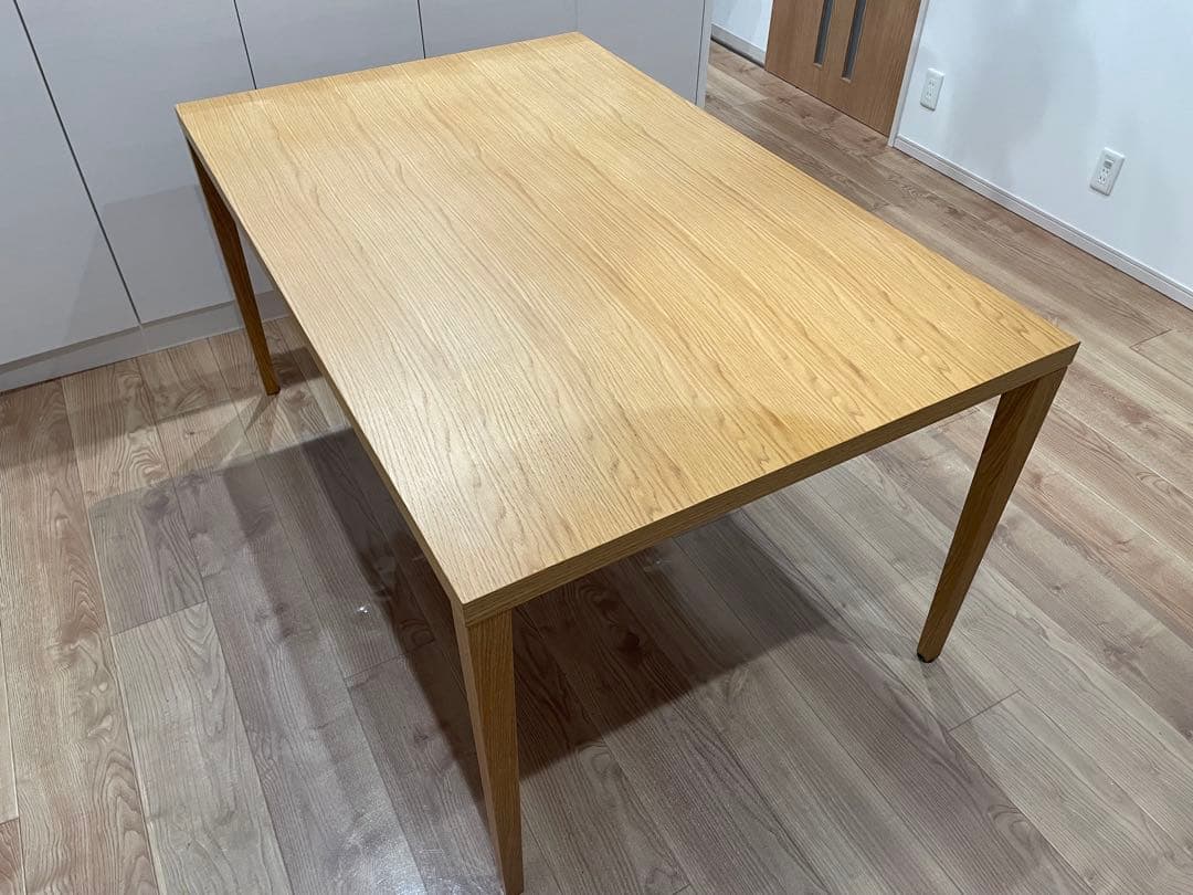 fbダイニングテーブル ナチュラル　ウレタン　セミオーダー140×90×72㎝