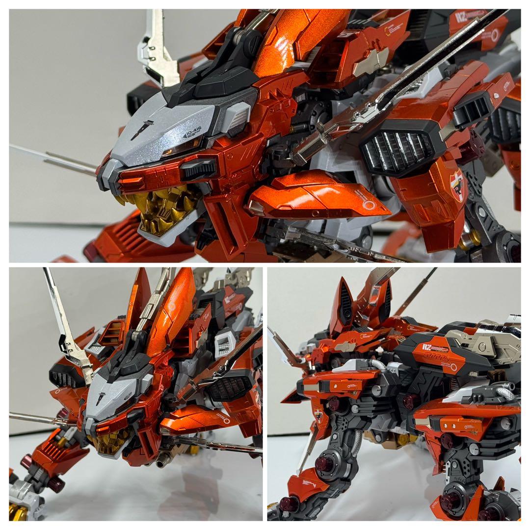 コトブキヤ　HMM ゾイド　ライガーゼロ　シュナイダー　全塗装