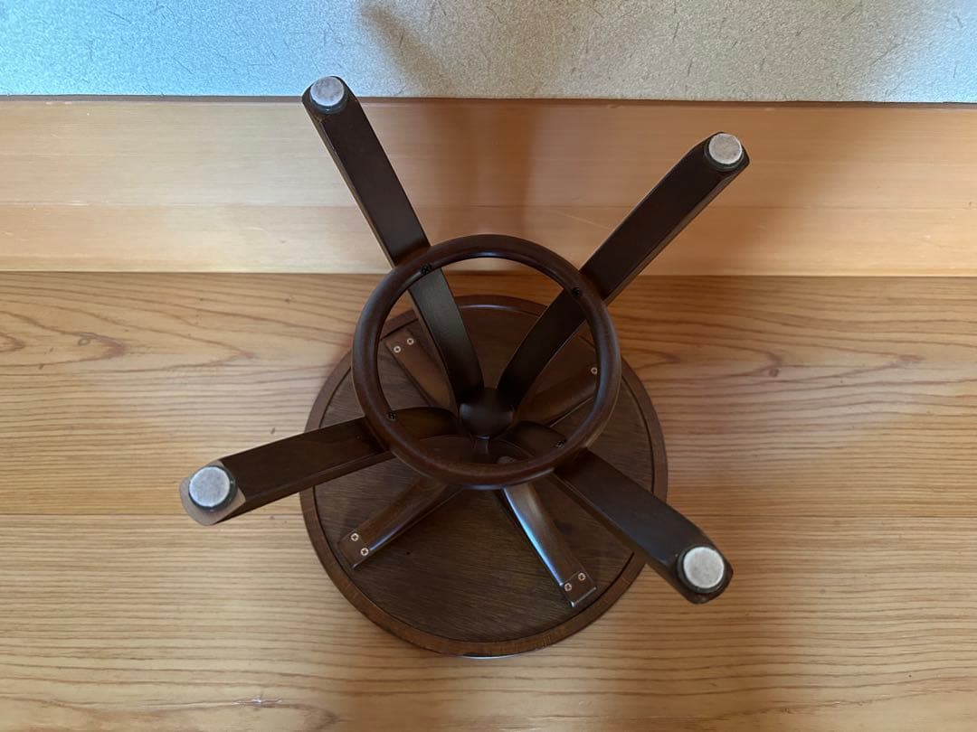 秋田木工ミニテーブルと椅子