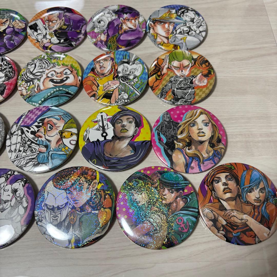 ジョジョ展 in S市杜王町 2017 コレクション缶バッジ コンプリートセット