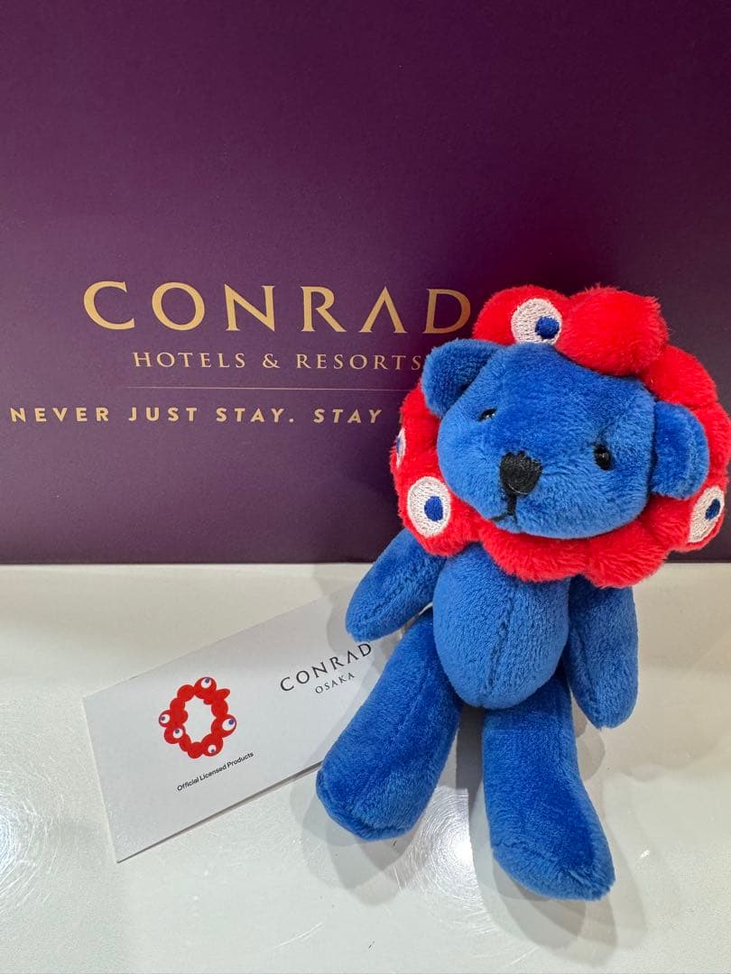 新品未開封　コンラッドベア　万博 大阪 ミャクミャク　限定品　なりきりベア