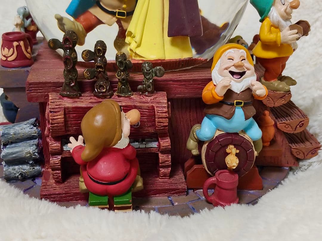 白雪姫　ヴィンテージ　スノードーム　ディズニー　オルゴール 　入手困難　廃盤