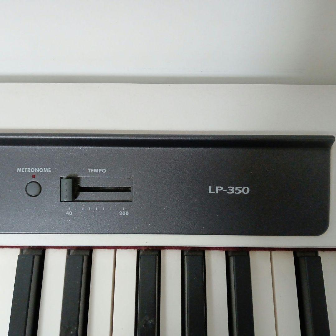 人気の白デジタルピアノ★KORG LP-350 動作良好！