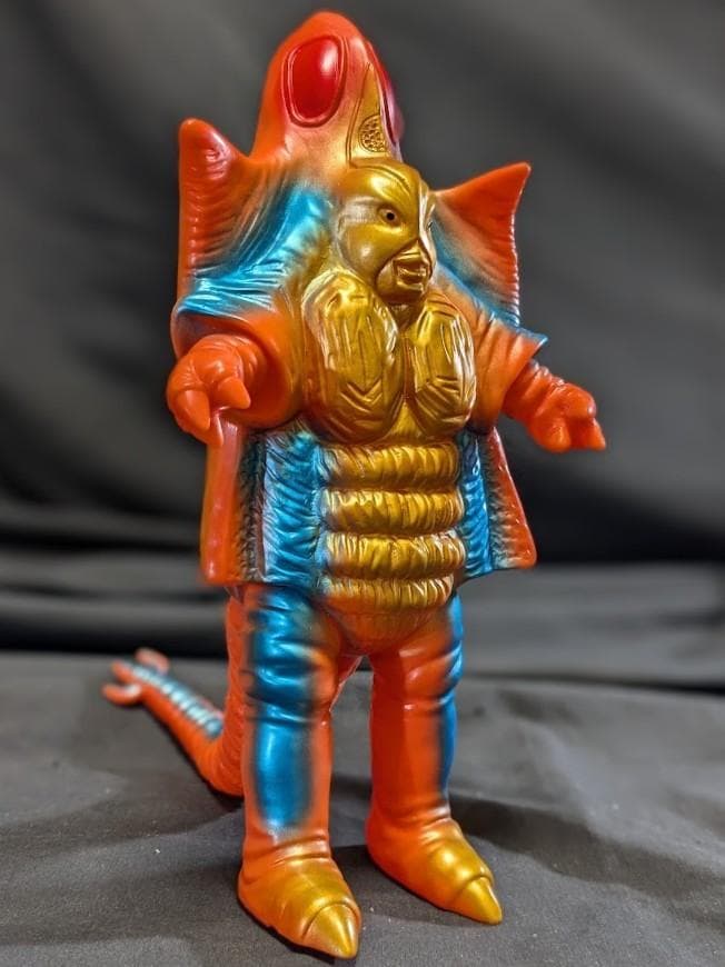 アイアン「ミラーマン」登場怪獣（ブルマァク復刻）ソフビフィギュア