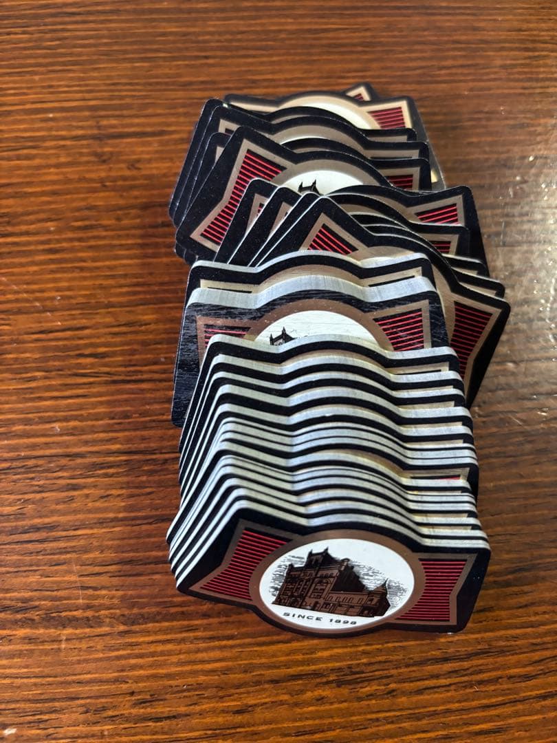 海外紙物　お洒落なラベル　建物デザイン　大量　1名様