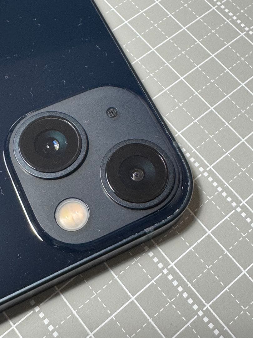 iPhone13miniミッドナイト128GB バッテリー76%（ケース付き）