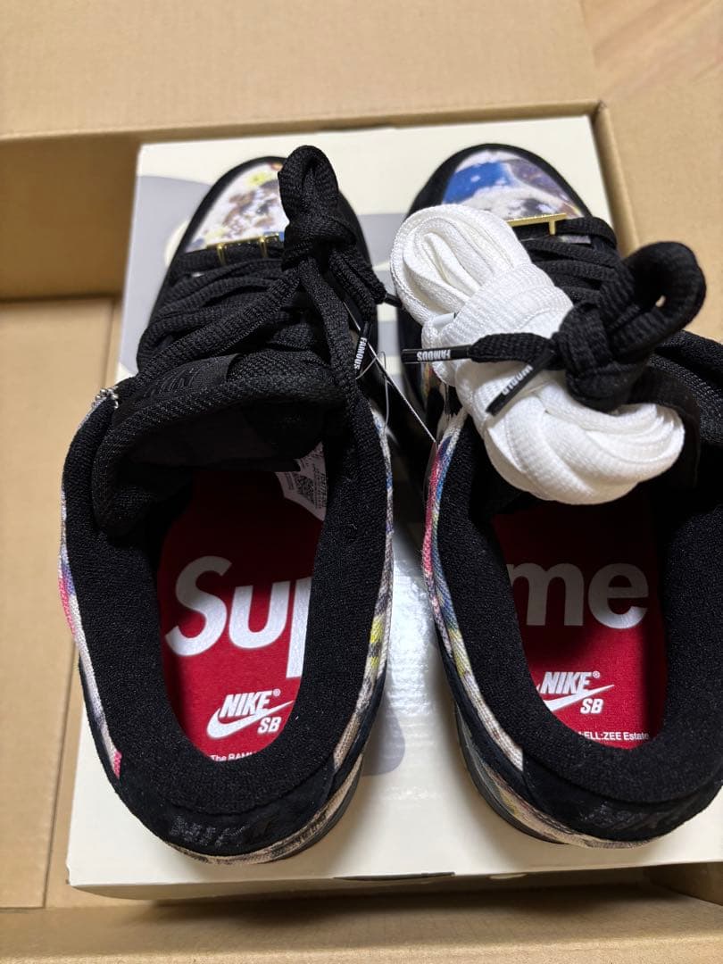 Supreme × Nike SB Dunk Low \"Rammellzee\"
