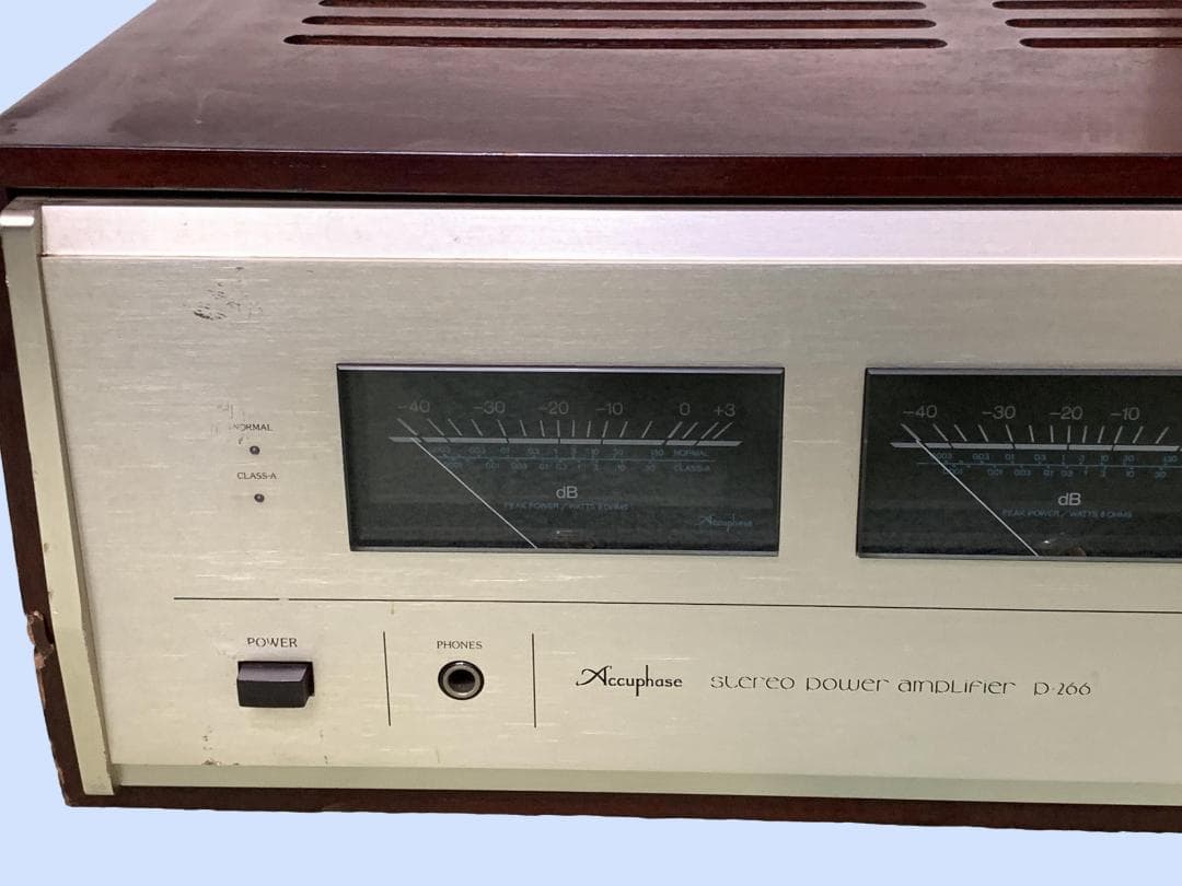 M6844 Accuphase アキュフェーズ P-266 ステレオパワーアンプ
