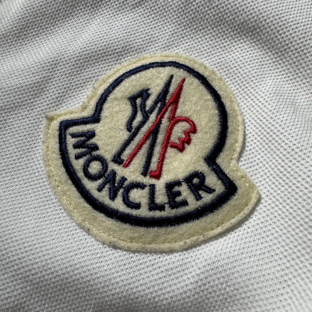 国内正規 00s モンクレール デカワッペンロゴ ポロシャツ y2k平成ギャル
